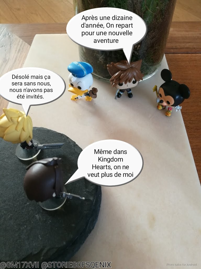 Pour l'arrivée de kingdom hearts 3 ahah