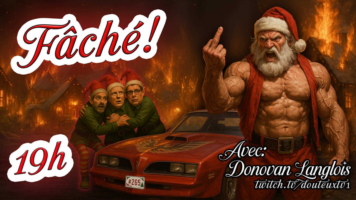 DouteuxOrg's tweet image. Mercronspi 265 - FÂCHÉ!, avec Donovan Langlois. La plus agréable manière de se tenir au courant des pires choses.

Dès 19h, 18h avec les mises en bouche, sur Douteuxtv1 sur Twitch.

Merci à @thegaumart  pour le visuel.

#mercronspi #realitay