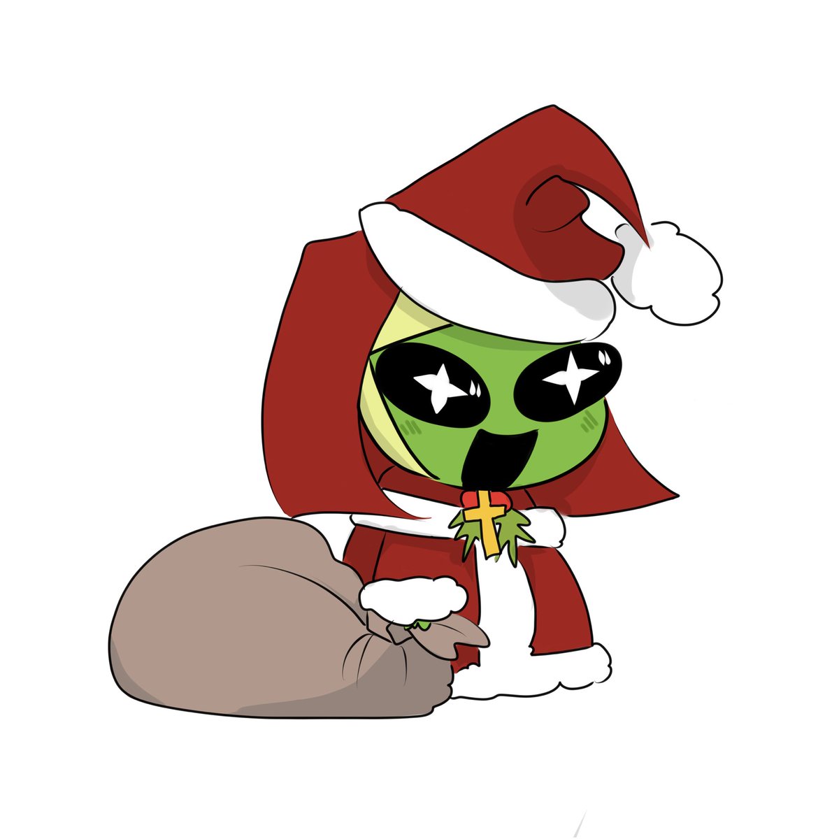 Gleepy Glorpmas 🙏🥹💚 #dailydoodle