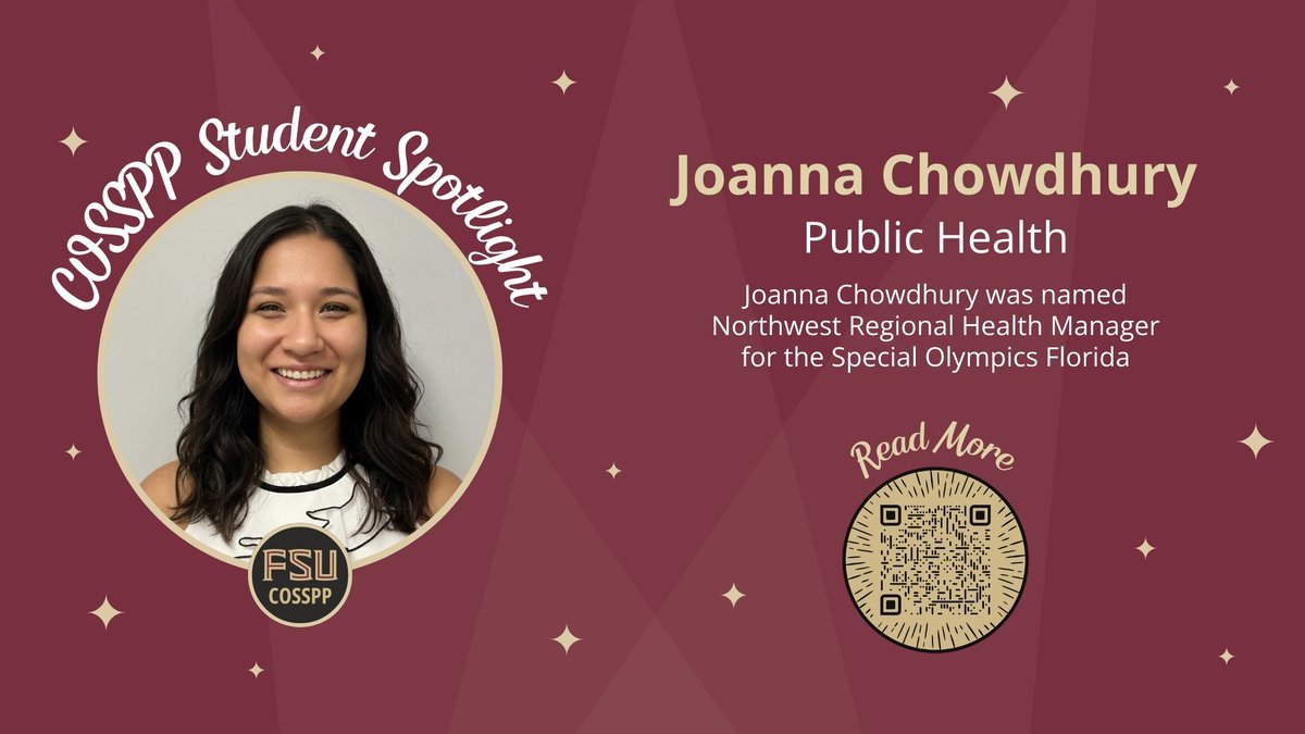 FSU College of Social Sciences and Public Policy tweet media