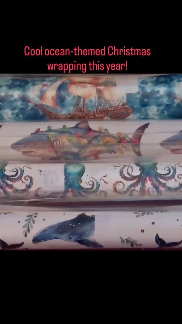 efdImages's tweet image. Thanks @aspen.arlo for my ocean-themed wrapping paper.  #shipwrecks to commemorate @menorcashipwreckproject plus #shark #octopus and #whale paper.  #christmaswrapping instagr.am/p/DSGNPshCROI/