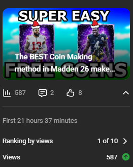 DanielNeff11's tweet image. Thank you so much, boys, for the support on my first video back! Really appreciate it and love u all