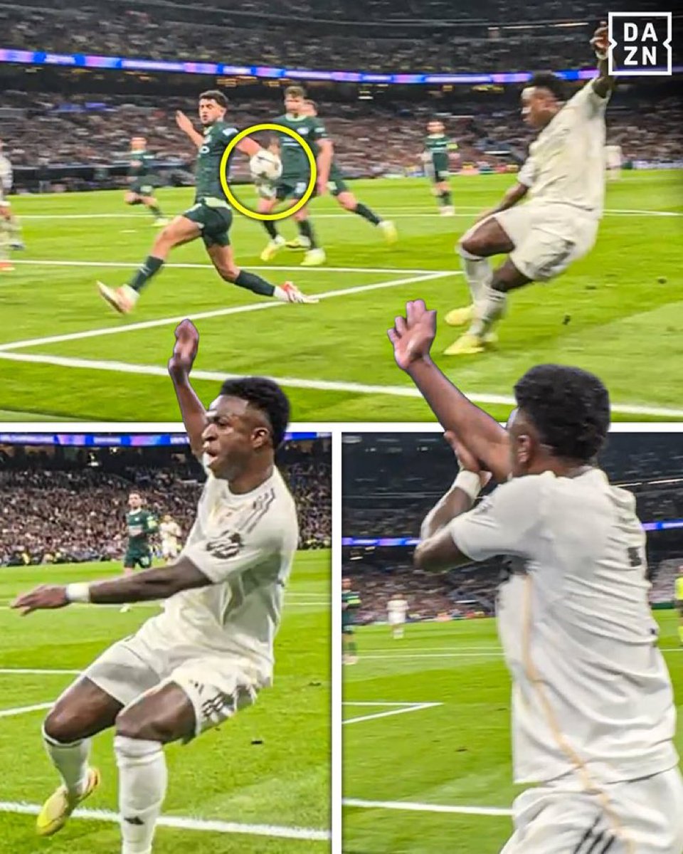 PeskiCensored's tweet photo. De todos los penaltis y no penaltis el más claro, de largo además, me ha parecido este. 

Pero como los de la cabina dicen que no, pues nada. https://t.co/Q9QbOrsrkP