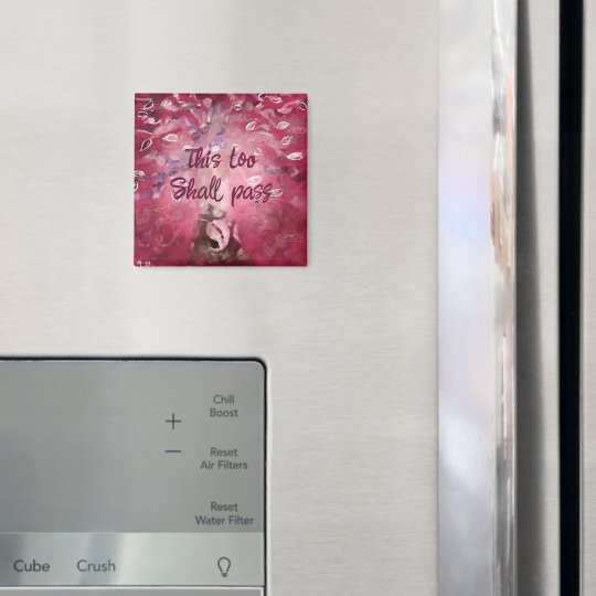 oceanlady65's tweet photo. “This Too Shall Pass” 🌳✨—a daily reminder wrapped in abstract art. Add mindful style to your fridge.
https://t.co/LNUdtdy812 via @zazzle
#MindfulLiving #AffirmationDecor #AbstractArt #MinimalistStyle #WhimsicalDecor #FunctionalArt #WellnessHome https://t.co/HuC1LNCxFq