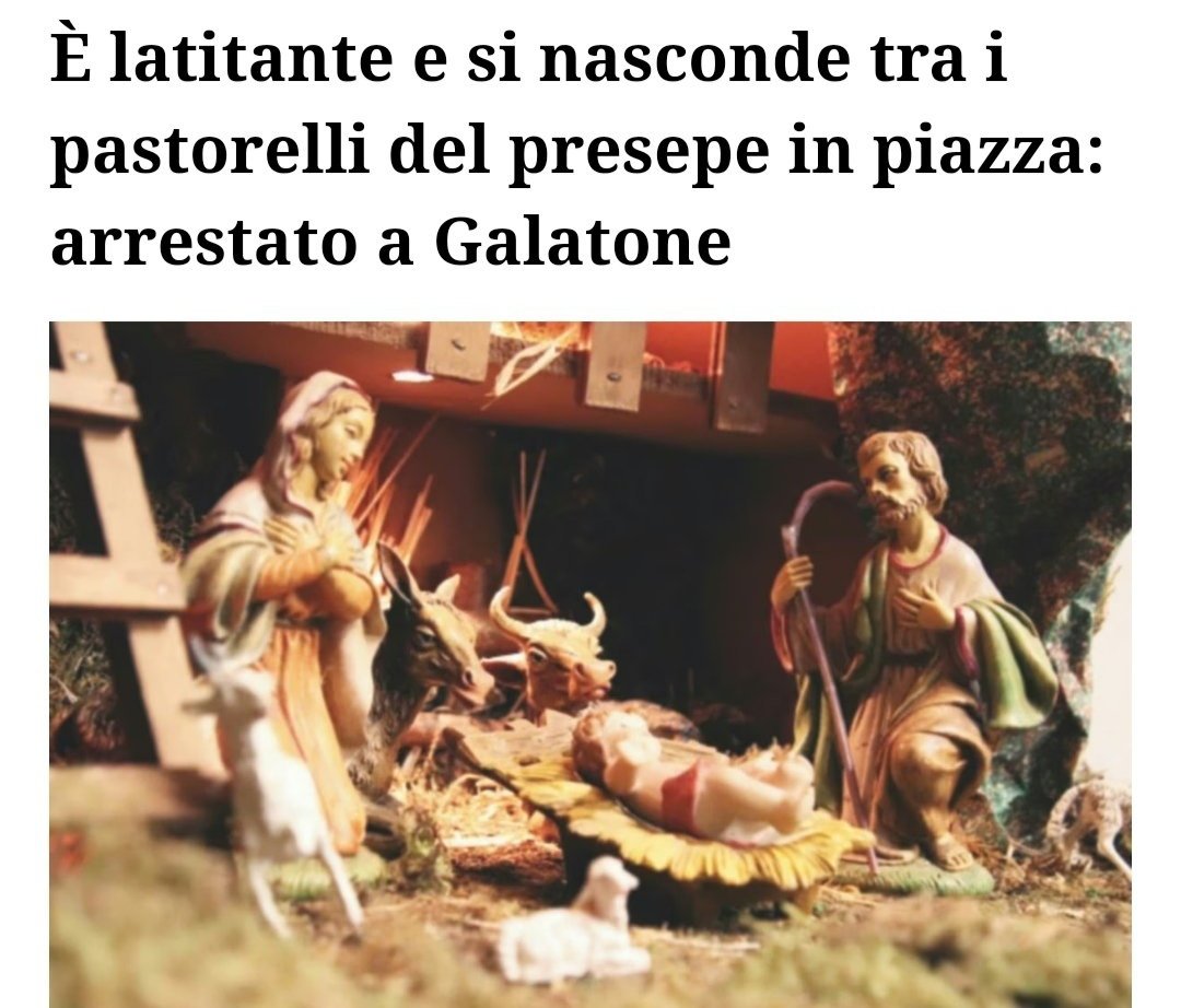 MarcoNoel19's tweet photo. Il presepe malvivente https://t.co/5jc0OlBABQ
