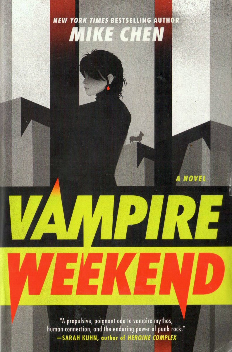 Vampire Weekend by Mike Chen
Louise is just subsisting. A blood shortage, relatives coming to see if Aunt Laura (20 years dead) is still around, an intrusive community/phone app make her connect. 4.4 stars. Nice bonding between her &amp; great-nephew.
sfbookreview.blogspot.com/2025/12/vampir…