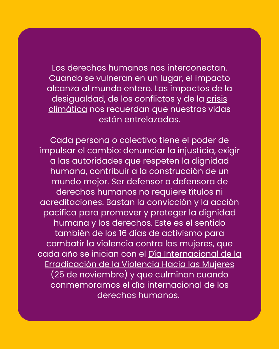 ONU Derechos Humanos - América del Sur tweet media