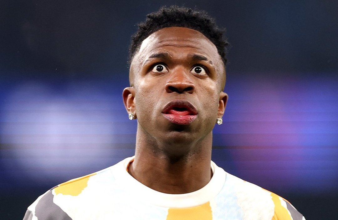 Vinicius at halftime vs City

- 0 goals
- 0 assists
- 0 shots on target
- 0 dribbles
- 0 key passes
- 0 accurate crosses
- 0 long balls
- 0 tackles
- 0 interceptions

NO MBAPPE, STILL DOGSHIT😭😭😭