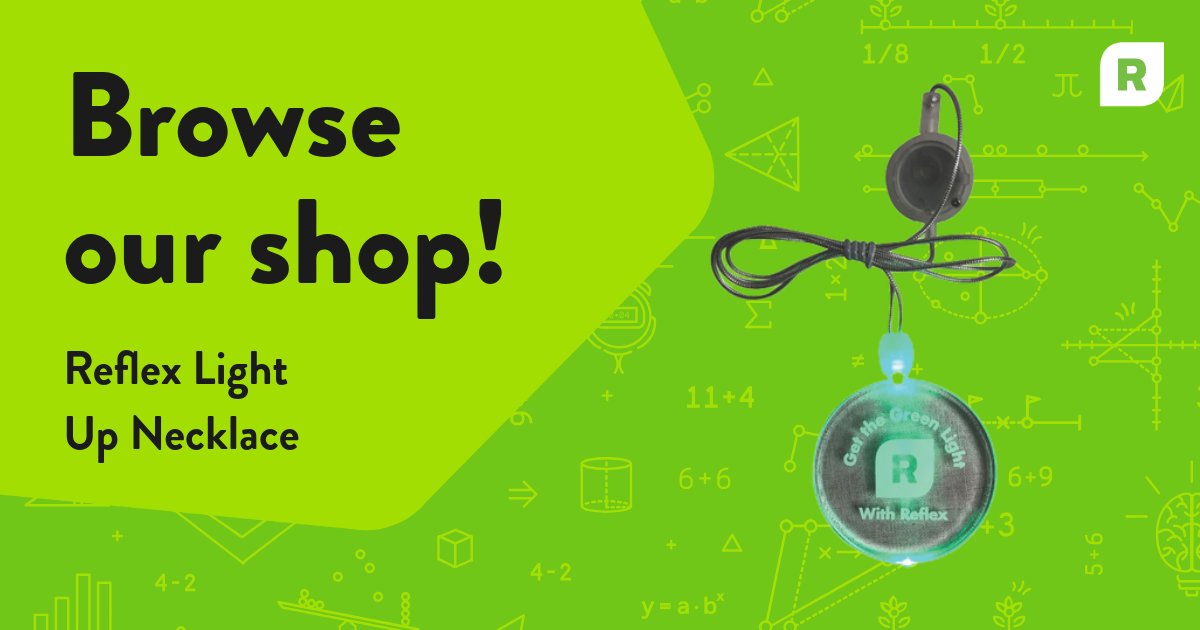 ExploreLearning's tweet image. Shine bright with the Reflex Light Up Necklace!✅Celebrate Green Light wins and keep motivation glowing all year long. Shop now👉 bit.ly/4ivi1TP

#ReflexMath #MathFluency #ClassroomRewards