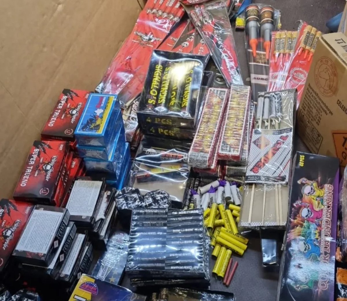 Vuurwerk in beslag genomen in Breda