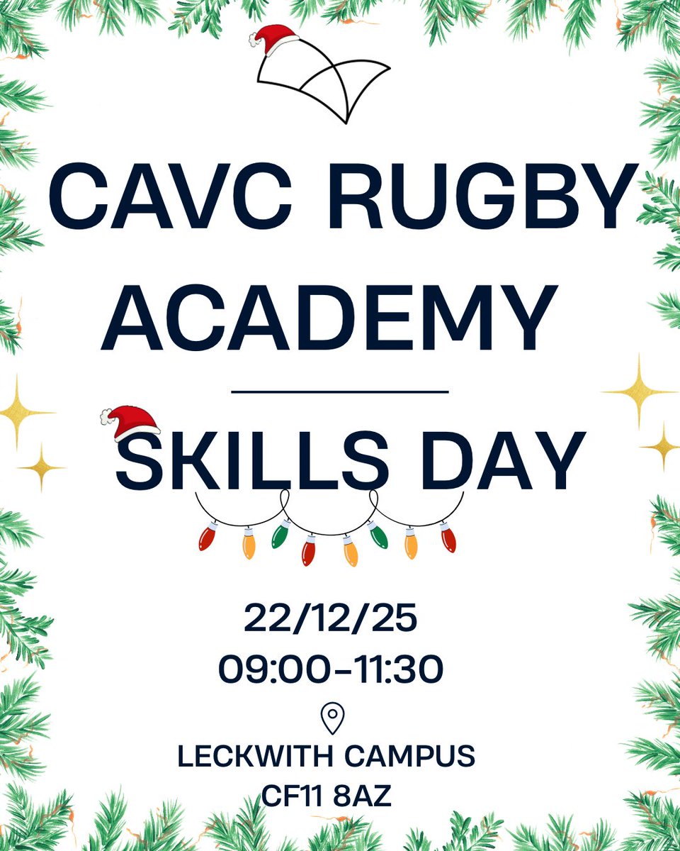CAVC Rugby Academy | Academi Rygbi CAVC tweet media