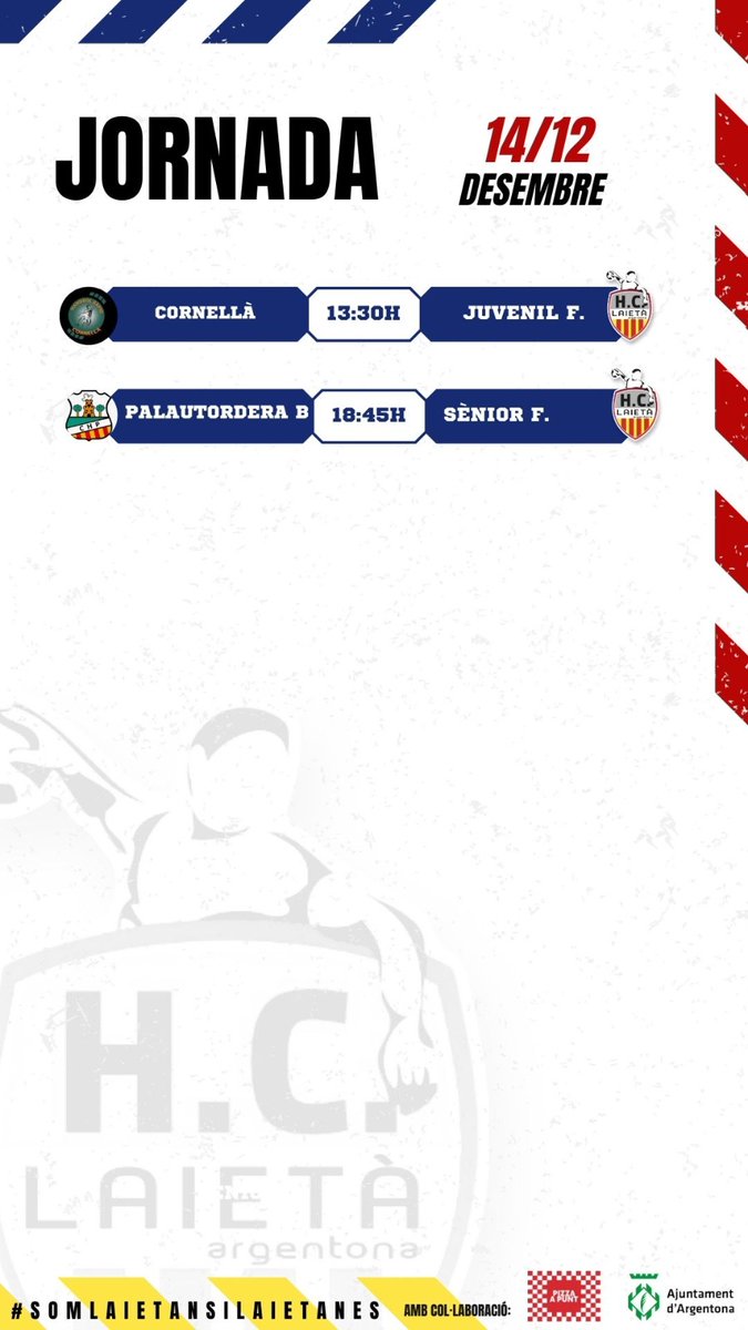 Partits del cap de setmana!