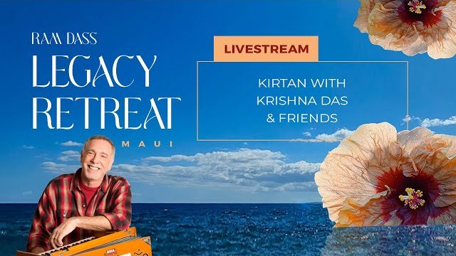 BabaRamDass's tweet photo. REWATCH: Kirtan with @KrishnaDas & Friends | Ram Dass LIVE Maui Retreat Stream 2025
➡️ https://t.co/rEltBuDNNT
#krishnadas #retreat #livestream https://t.co/cufPdv63zE