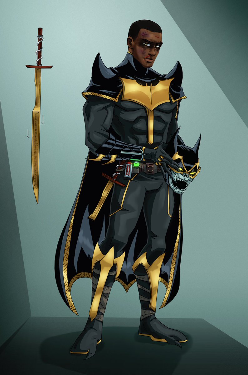 Massive thanks to my boy for making this for me! <a href="/Freezelizard/">Mat- commissions OPEN</a> 

Dc: BEYOND / Earth-101

Bruce Arkham-Wayne/The Batman/The Demon 

Bruce Wayne has been missing for eight years thought to be dead in a plane crash alongside his parents, Thomas and Martha