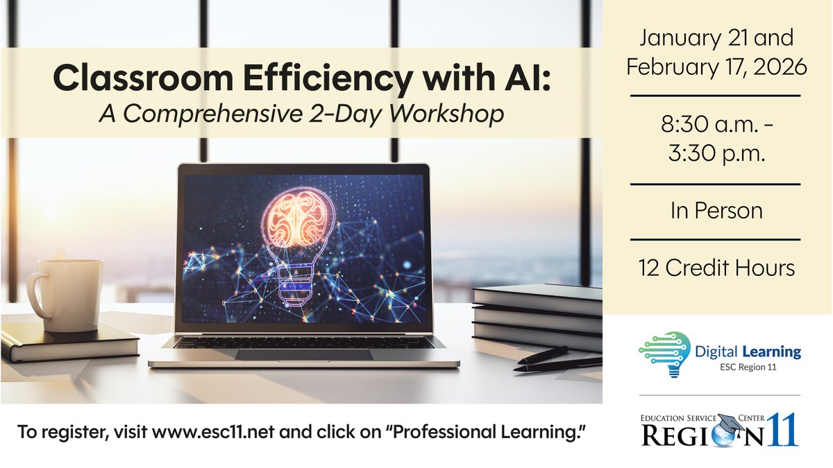 ESC Region 11 Digital Learning tweet media