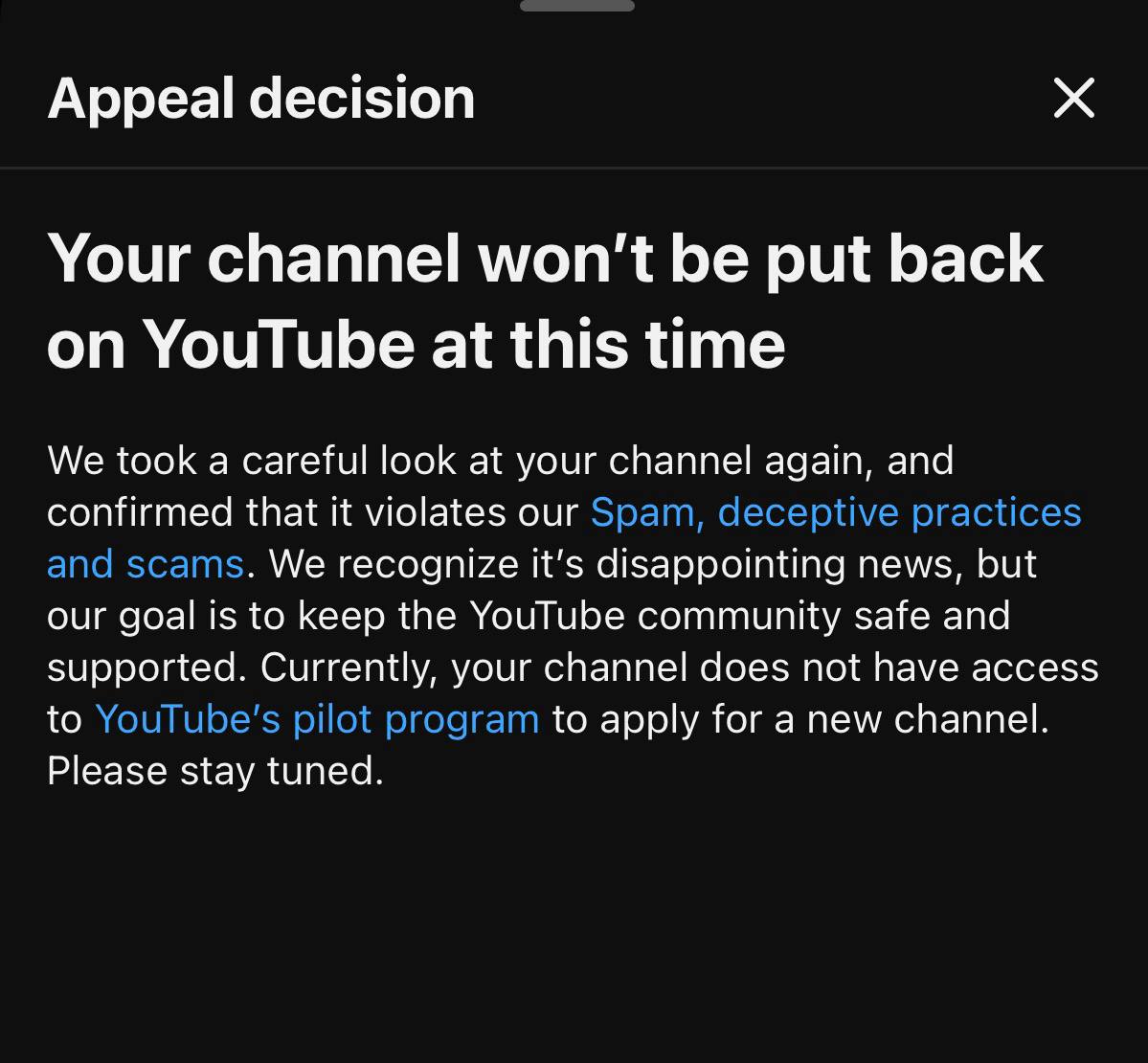 iaskaishow's tweet image. Somebody suggested my 130k channel might have been removed because I often criticize Donald Trump.

I honestly don’t want to believe that. My content has always been fair, balanced, and based on AI analysis, not personal attacks. But at this point I’m just confused. (I’ve…