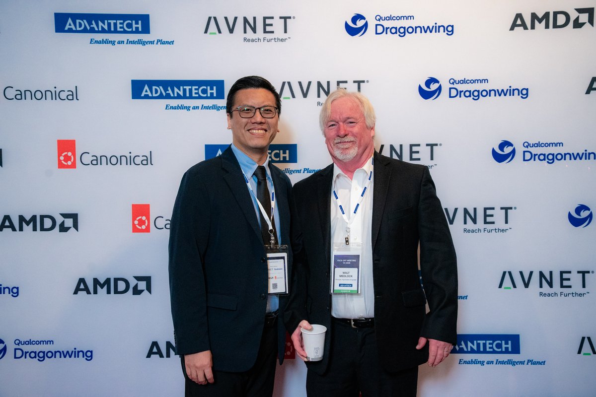 Advantech_USA's tweet photo. Our first day of Advantech North America Kick-Off Meeting is here! We are ready to charge into 2026 with fresh energy and bold goals to strengthen partnerships and build further into Edge AI. Lets make this week unforgettable!
#Advantech #Partnerships https://t.co/4S1ASvMTJg
