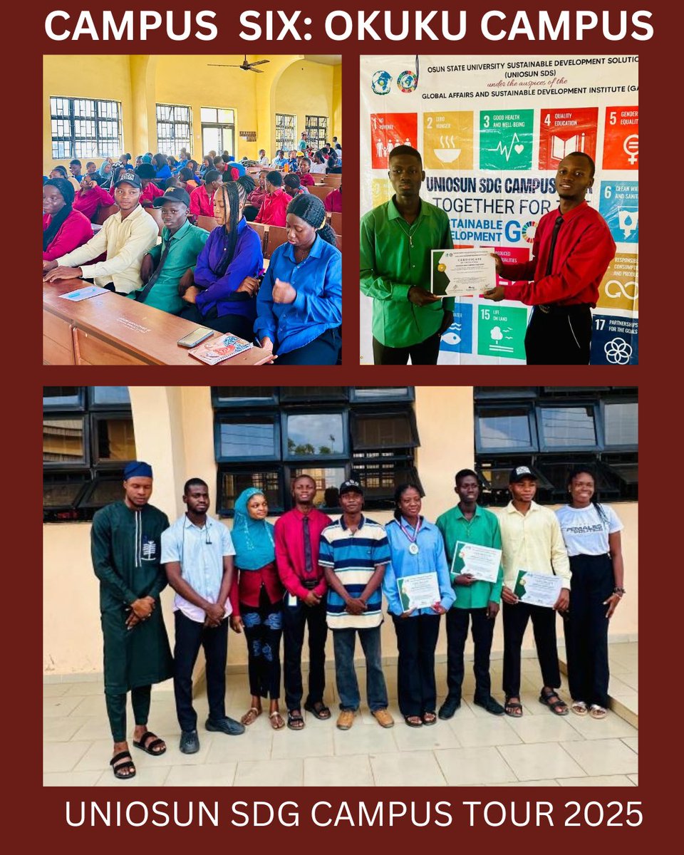 UNIOSUN Sustainable Development Solutions tweet media