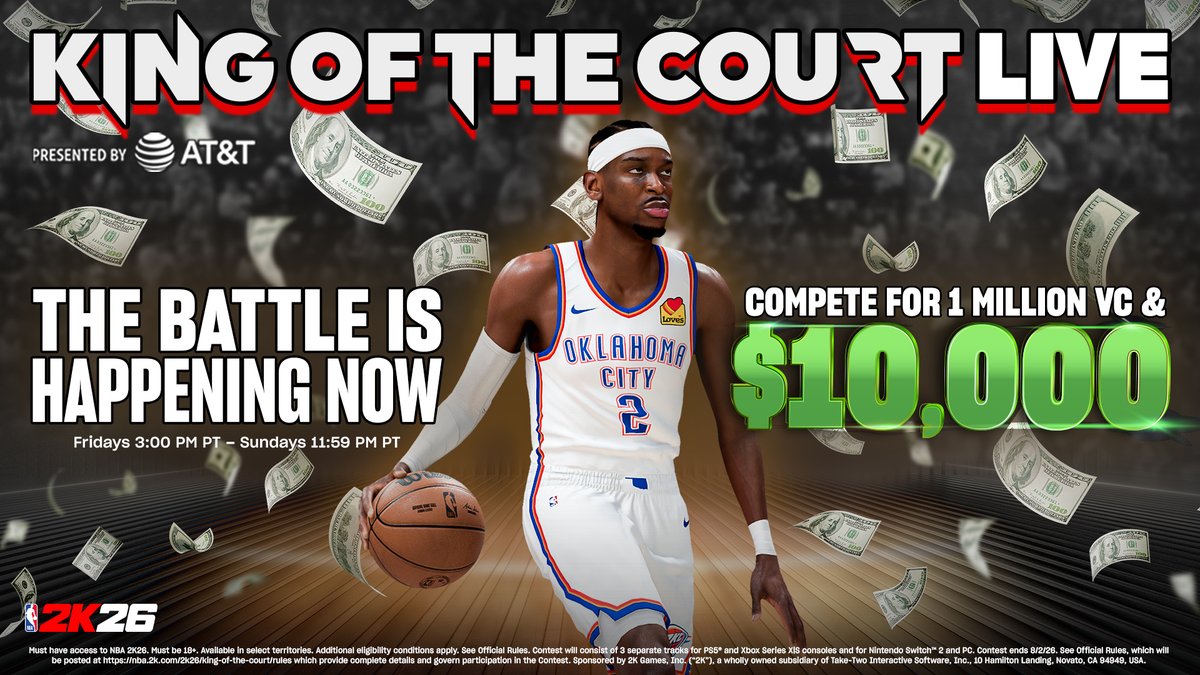 ?? King of the Court is LIVE in MyTEAM! Run 3 quick games  display picture 3