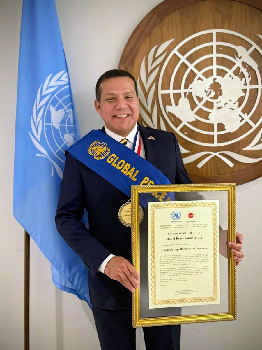 Embajador Royer Porras Zambrano tweet media