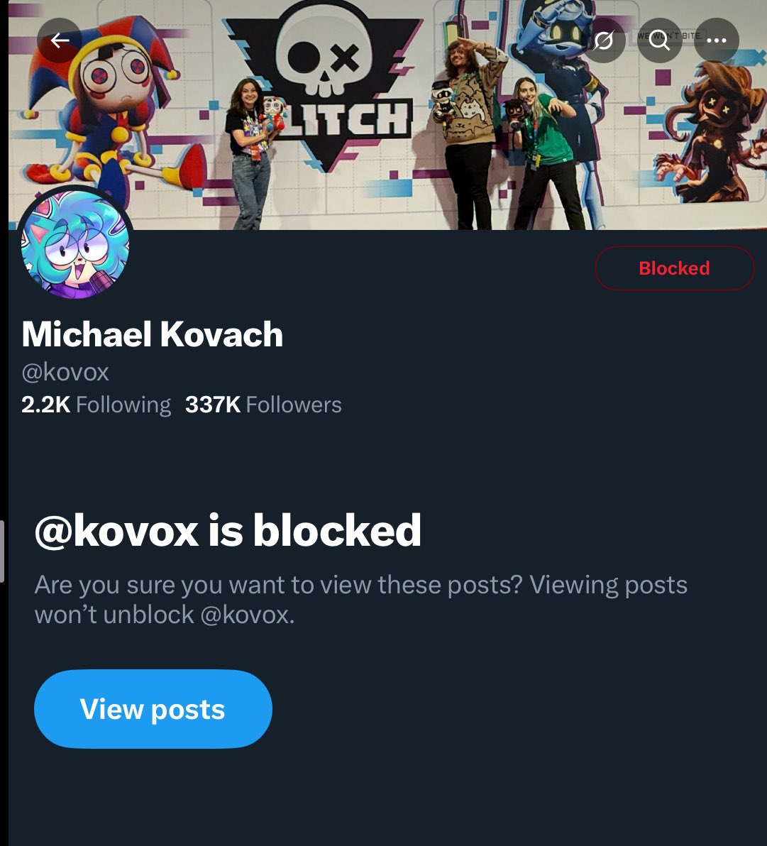 getyajaxtoy's tweet image. I don't know what the fuck is happening and got scared so I blocked glitch and Micheal