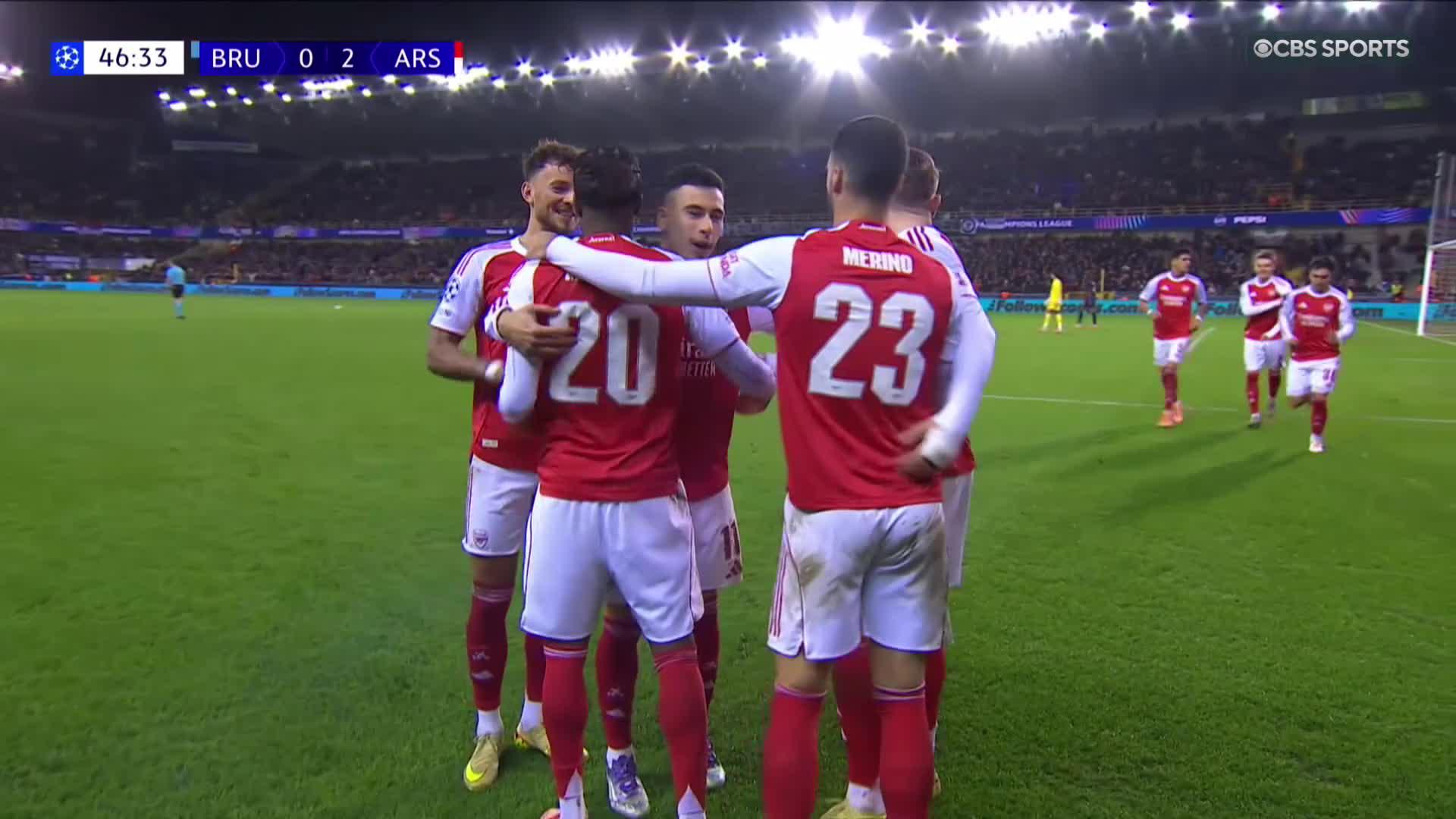 Noni Madueke bags his brace with a close-range header 💥