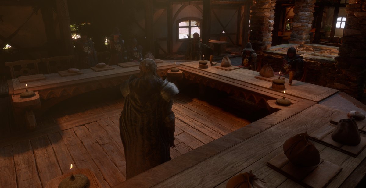 ProJBStream's tweet image. You never know what a day in Pax Dei brings. A whole delegation from a different province came to visit Ashsong. Maybe they heard the great tales of us?

@PlayPaxDei #Communitycreation