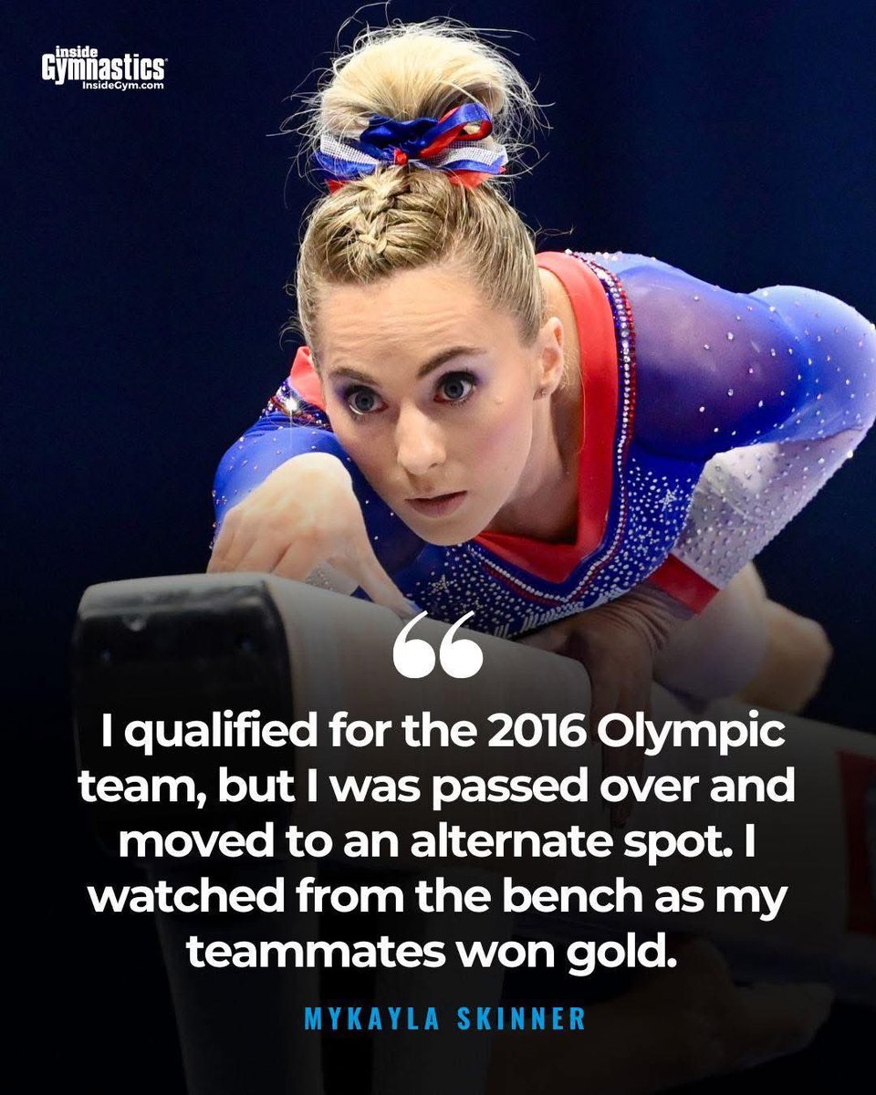 jareaumanar's tweet image. You didn’t qualify lmao. There was no “qualification” for the team other than the top all-arounder from Trials. The rest of the team was selected, and you. Weren’t. Selected. 

But hey, whatever allows you to sleep at night Magakayla