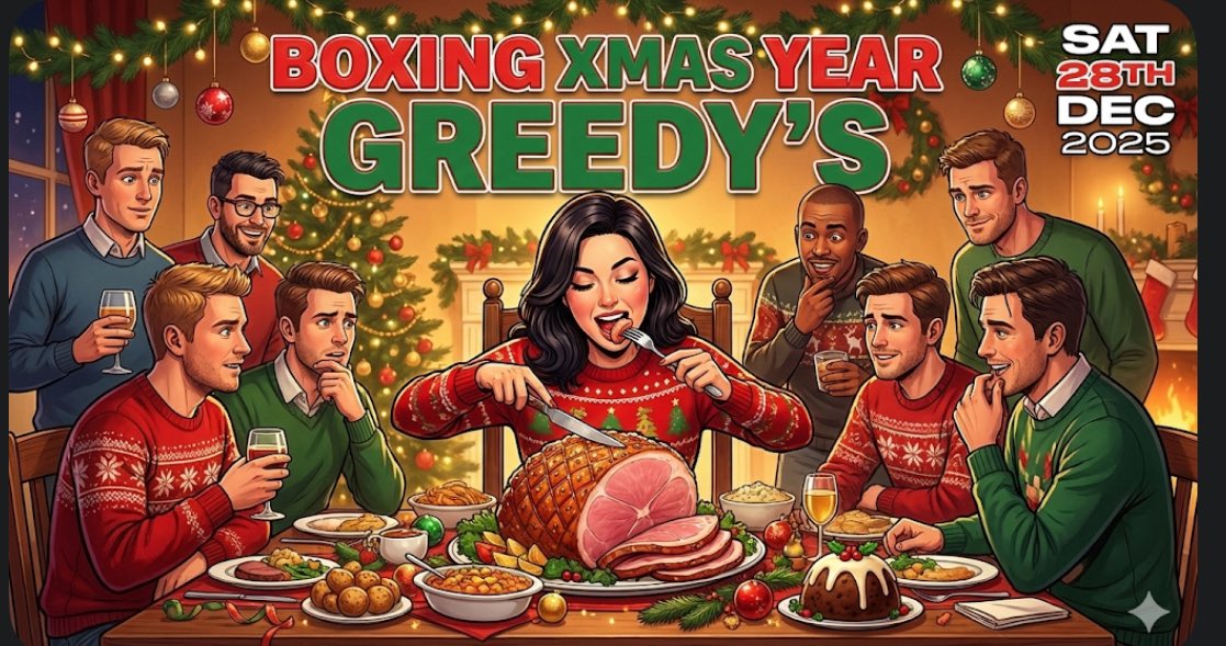 3smEvents's tweet image. It’s that time of the year when you’re not sure what day it is, there’s just a lot of extra meat in the house….

Saturday December 28. Bring it on!