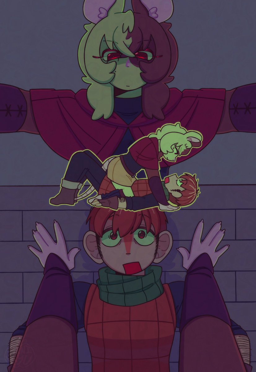 [🐭🗝️ | adventurer!chirppom au]

A chance meeting in the dungeon who could’ve expected this? 

#yumetwt #yumeship #chilchirp #mousetrap