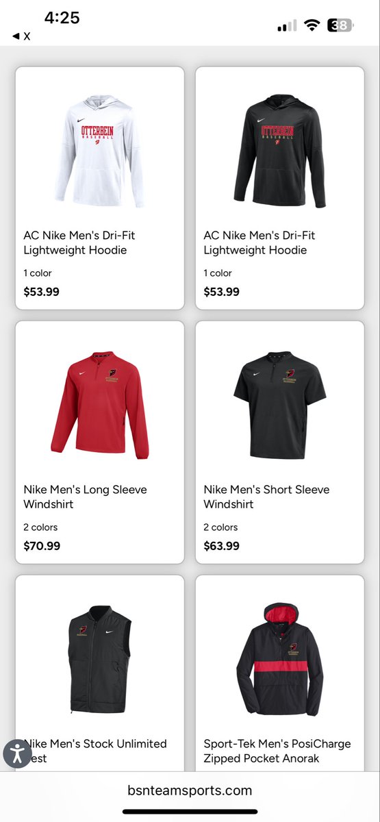 Otterbein Baseball tweet media