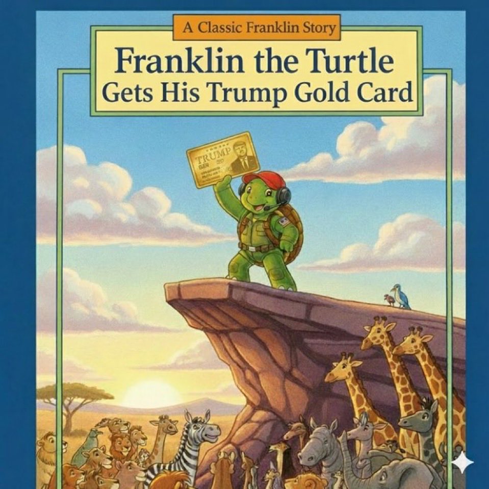 <a href="/WhiteHouse/">The White House</a> Franklin got his Trump gold card.