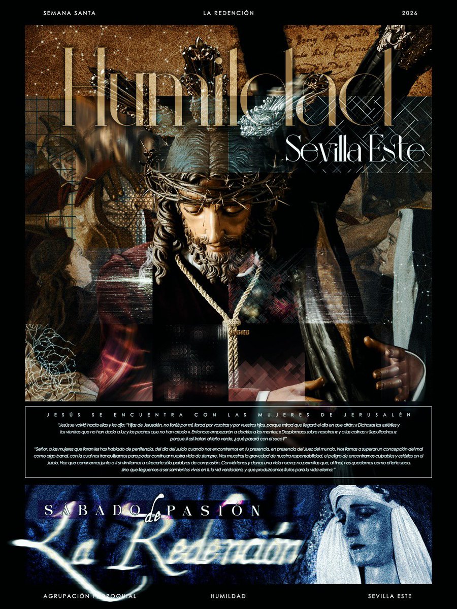 AMRedencion's tweet image. 𝗛𝗨𝗠𝗜𝗟𝗗𝗔𝗗

El comienzo de una nueva historia junto a la @aphumildad.

El próximo Sábado de Pasión, la música de La Redención acompañará al Señor de la Humildad.

Enormemente agradecidos por vuestra confianza, ilusión y respeto.

#HumildadSevillaEste
#RedencionporSevilla 🎼