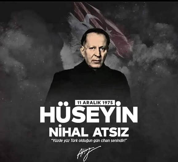 Vaktiyle bir ATSIZ varmış Var Olsun🇹🇷
Vefat yıl dönümünde Saygıyla, rahmetle anıyorum.
#atsız