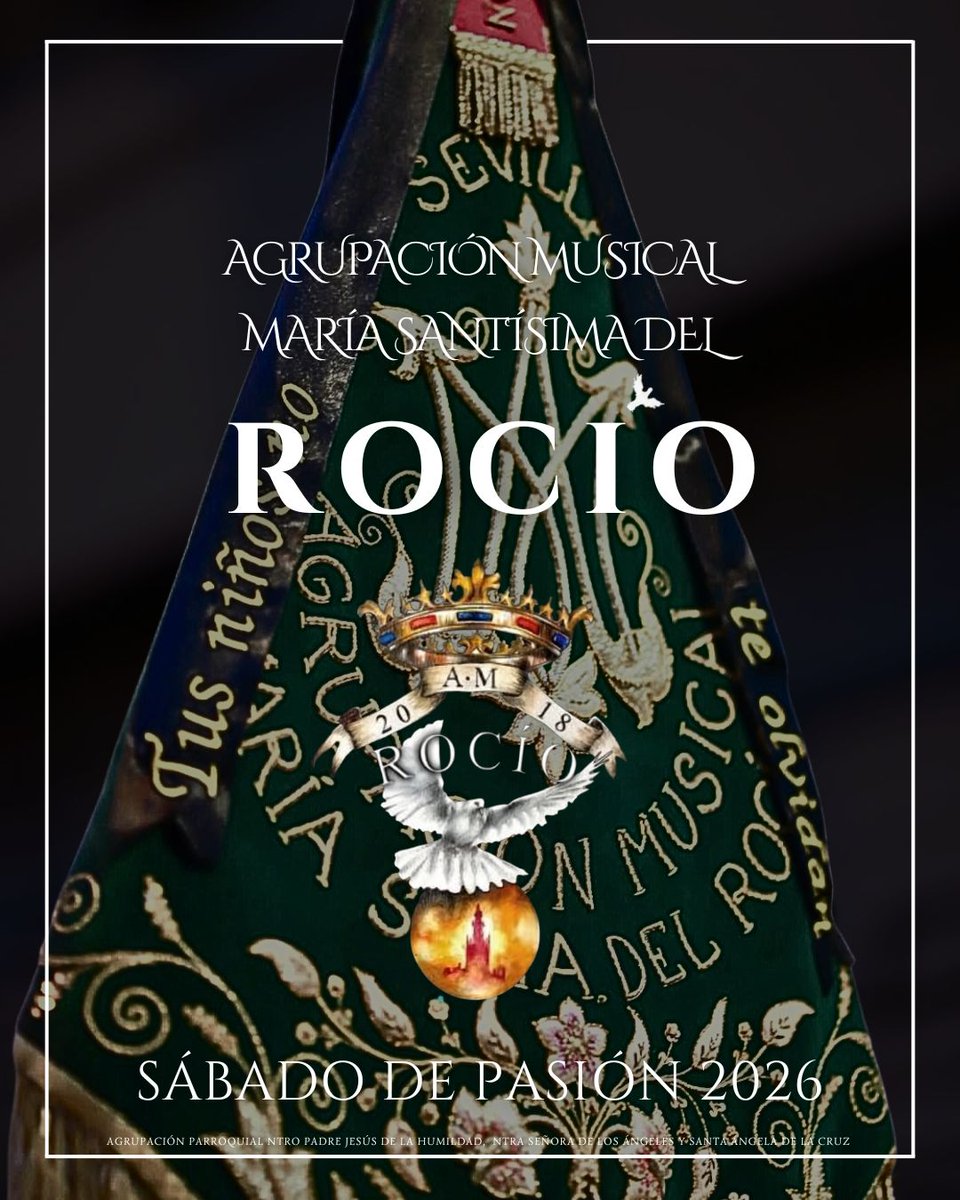 aphumildad's tweet image. 📢🟣 COMUNICADO OFICIAL || ACOMPAÑAMIENTO MUSICAL SÁBADO DE PASIÓN 2026.

#HumildadSevillaEste #RedencionporSevilla 🎼 #TDSCofrade