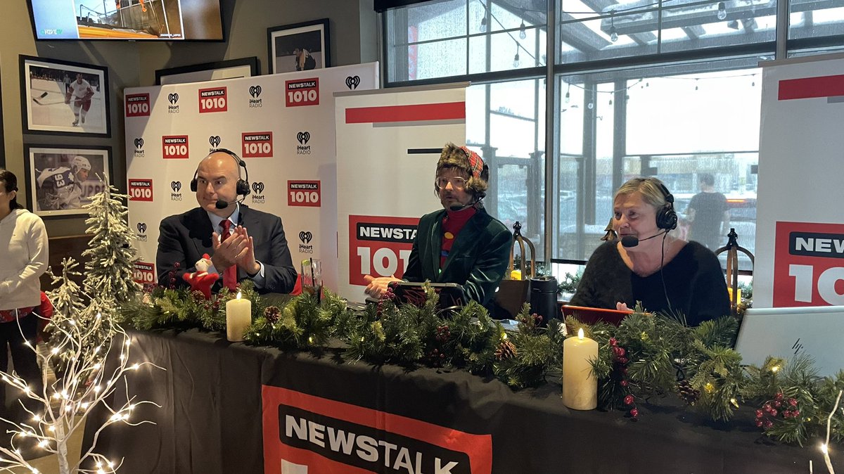 NEWSTALK1010's tweet photo. Toys on toys on toys! Spend an evening with the NEWSTALK 1010 family, and help us spread holiday cheer to children in need. Donations to the #CP24CHUMChristmasWish can be made until December 24th! #thewish https://t.co/pkwPq1UYdO
