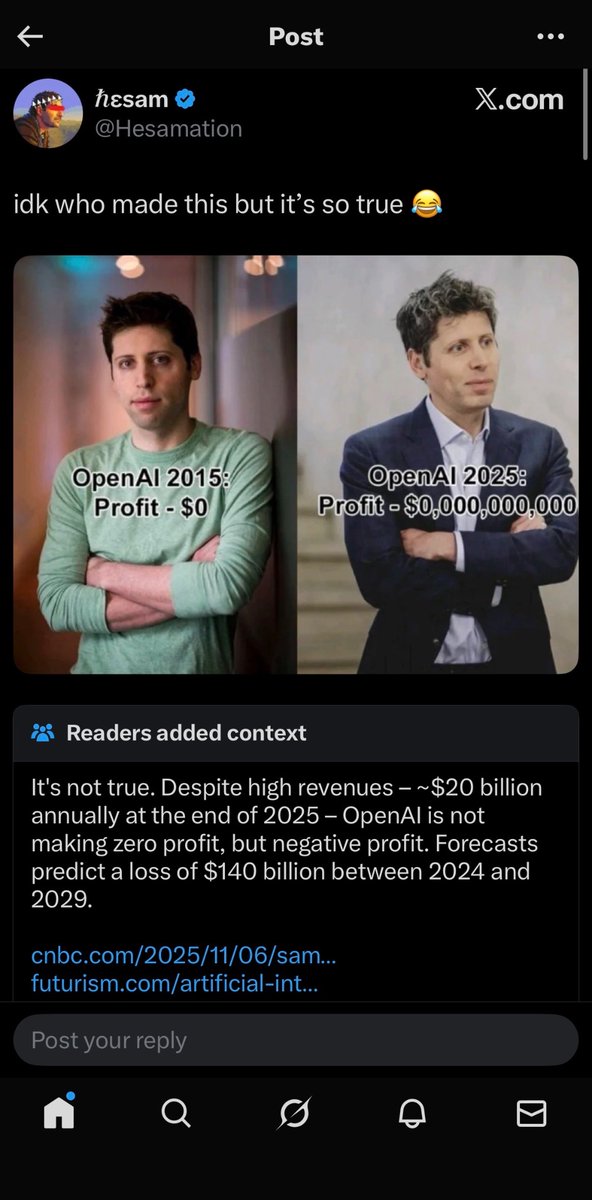 Very generous profit