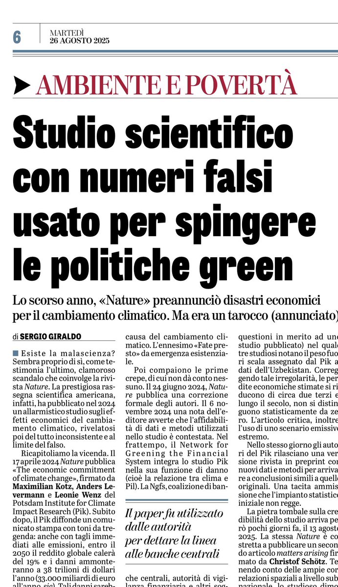 durezzadelviver's tweet photo. Lo studio era già stato abbondantemente svergognato da tempo, ne abbiamo parlato ad agosto su @LaVeritaWeb. Nature ha ritirato lo studio solo pochi giorni fa, e non poteva fare altro. https://t.co/5OJdAgneDM