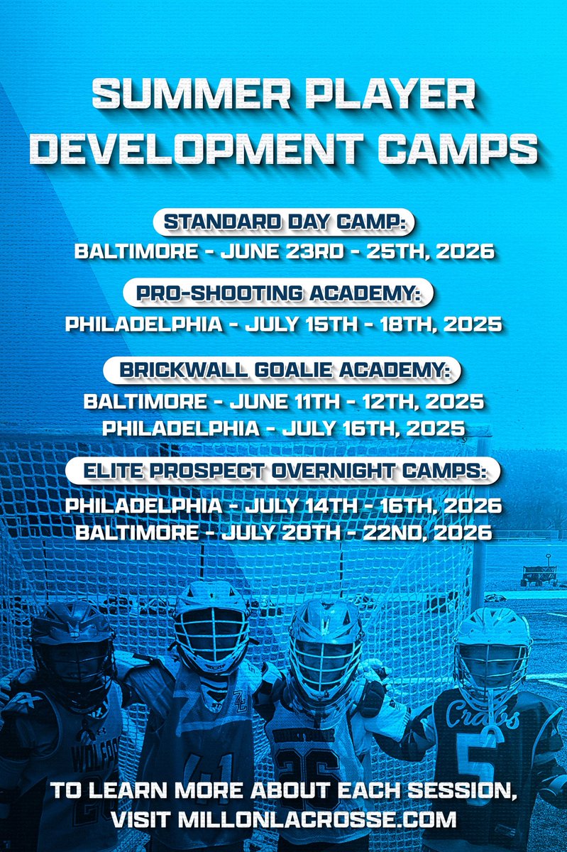 Millon Lacrosse Camp tweet media