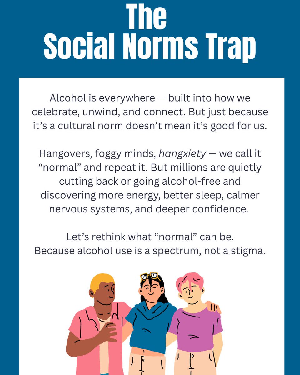 GAAlcoholPA's tweet photo. Alcohol is woven into so many celebrations and traditions that it often feels “normal.” But normal doesn’t always mean healthy — and many people are exploring new relationships with alcohol, finding more energy, better sleep, and calmer nervous systems along the way. https://t.co/qeDyFTVk5o