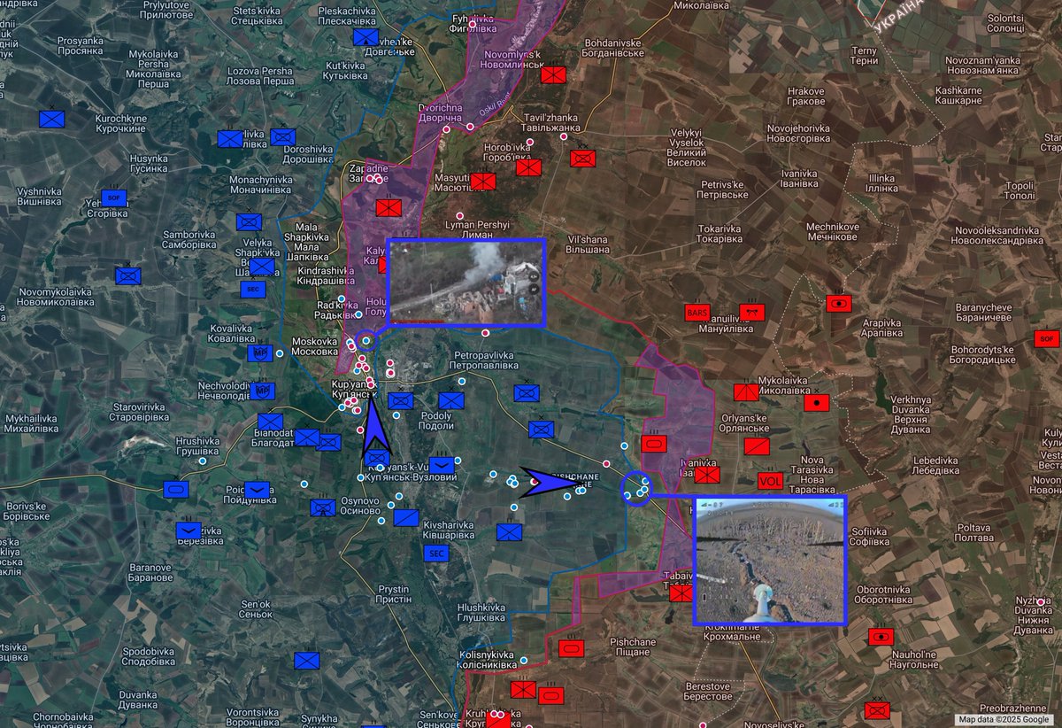 Kupyansk as of 10th December 2025