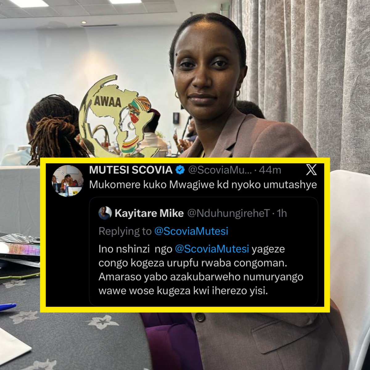 Mukomere kuko Mwaziwe kd nyoko umutashye