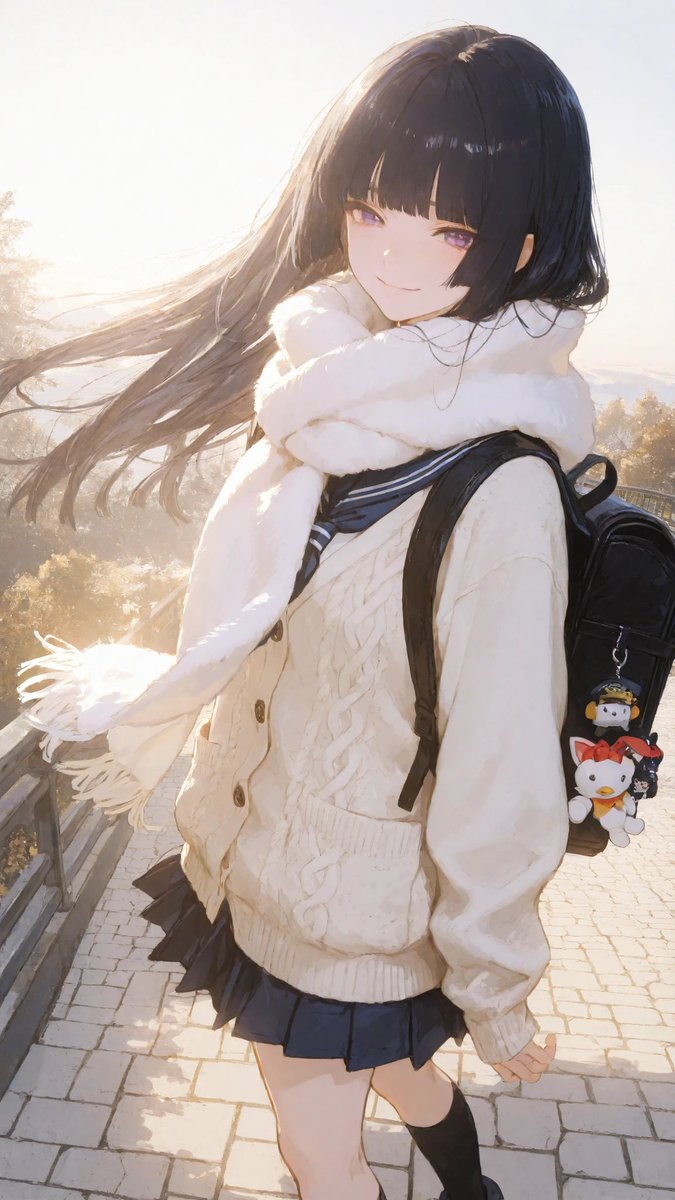 ❀るーとに❀ オーダーおやすみ中ページ おはよー」 #AIart #AIイラスト SFW anime illustration. No sensitive