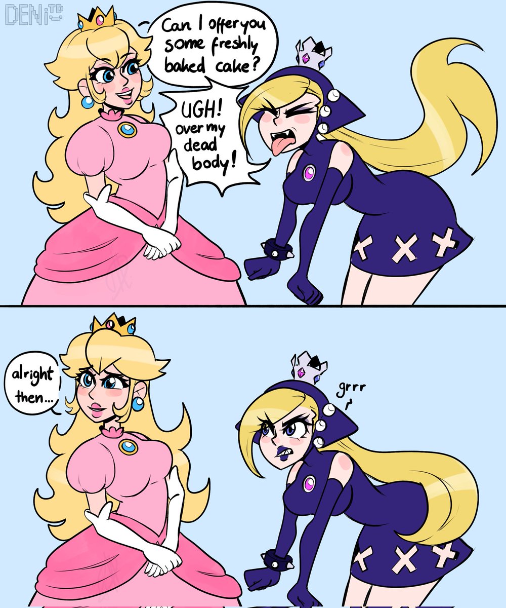 deniiTD's tweet image. They get along just peachy 😅

#nintendo #peach