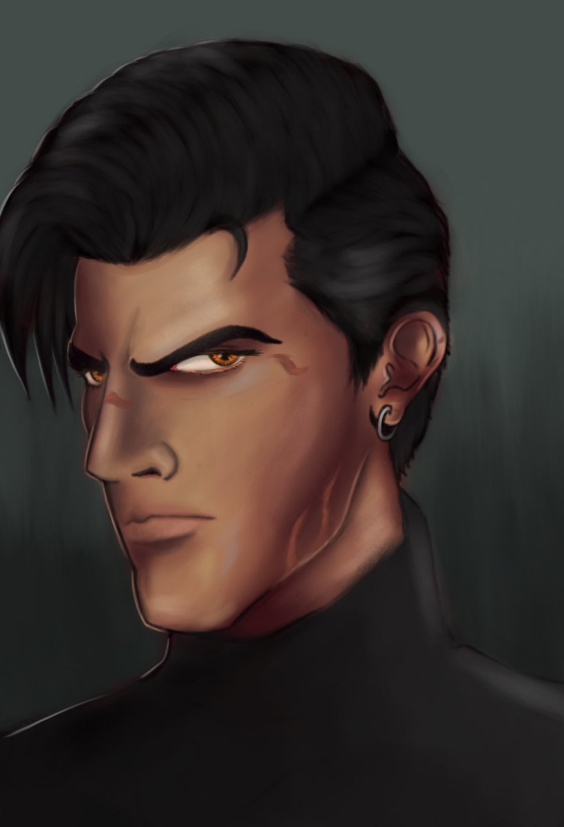 Quick oc paint for practice, wip