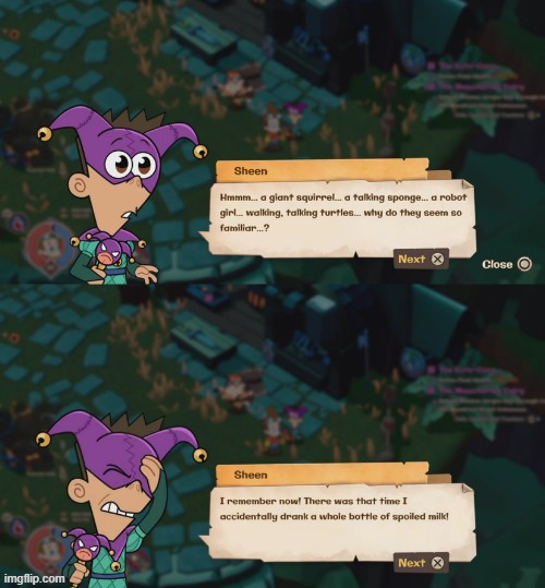 If anyone is curious, Jeff Garcia did portray Sheen one last time, voicing him in the Nicktoons &amp; The Dice of Destiny crossover game

I am glad he got to voice the character recently one last time. RIP.