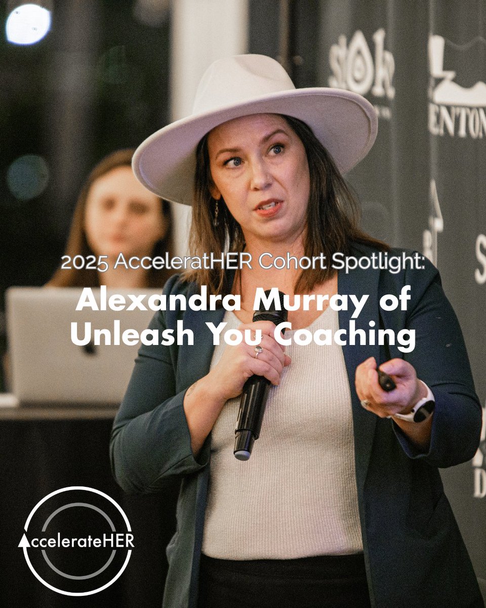 Meet Alexandra Murray of Unleash You Coaching, a member of our 2025 AccelerateHER Cohort. Read more in our latest blog.

Read More:  vist.ly/4h222 @unleashyoucoaching <a href="/twucwe/">TWUCWE</a>