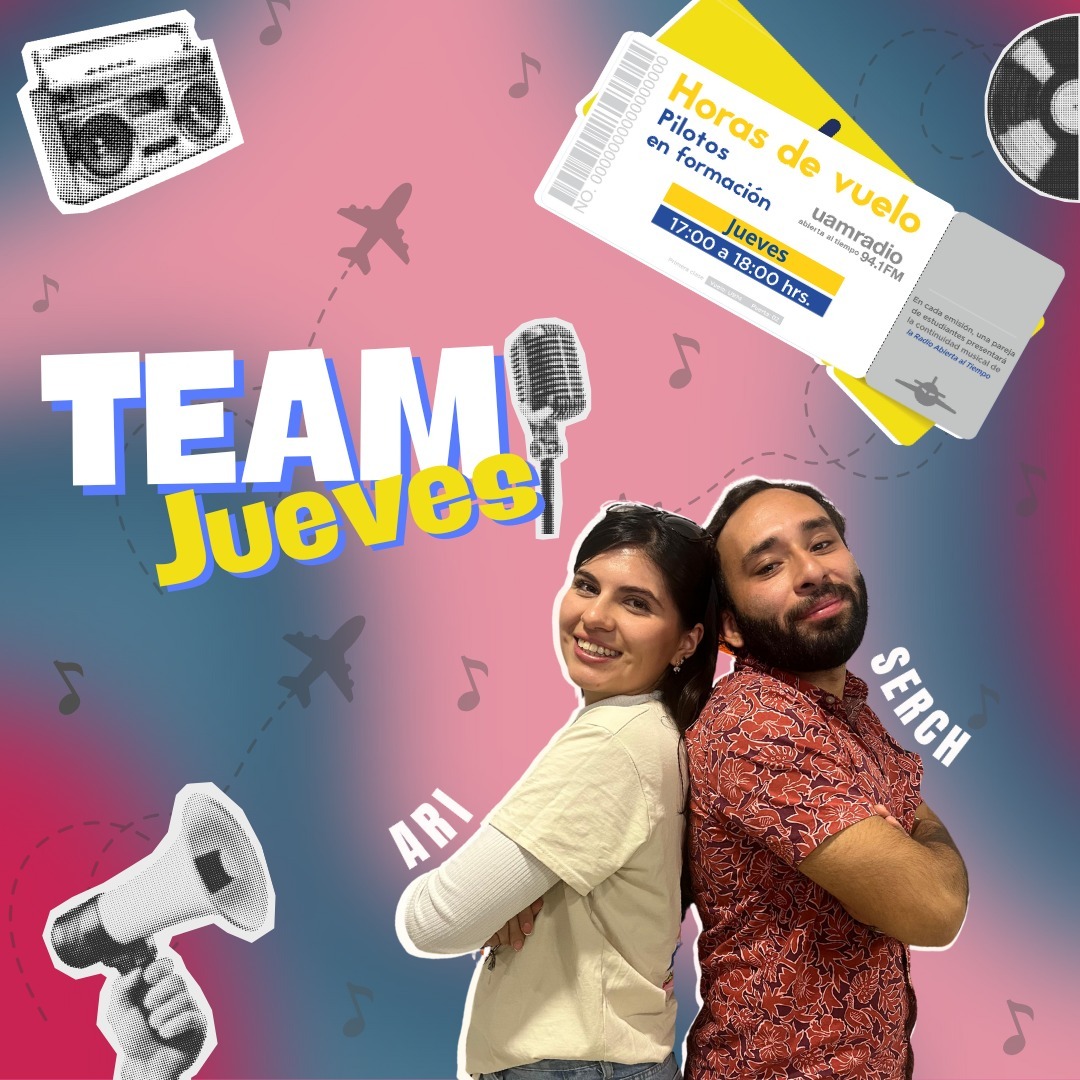 No te pierdas #HorasDeVuelo "Pilotos en formación"
.
🗓️Jueves
🕑5:00 p.m.
🎫Acompáñanos en esta aventura que está a punto de despegar
📻Sintoniza #UAMRadio 94.1 FM (CDMX) o por uamradio.uam.mx
.
#UAM #SoyUAM