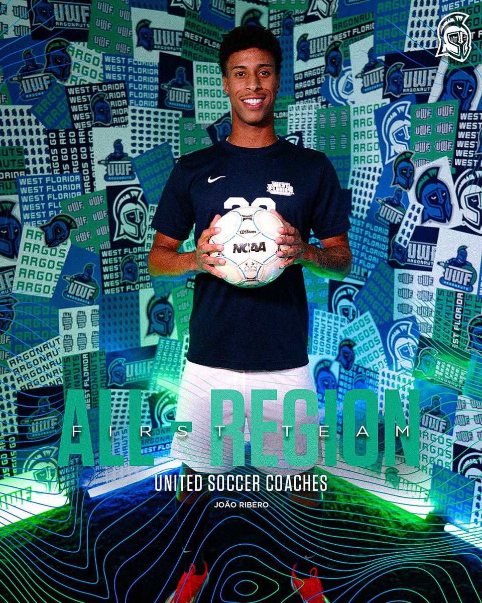 UWFSoccer's tweet photo. United Soccer Coaches All-Region First Team honors⚔️

#goargos https://t.co/3wrVL1L7WX
