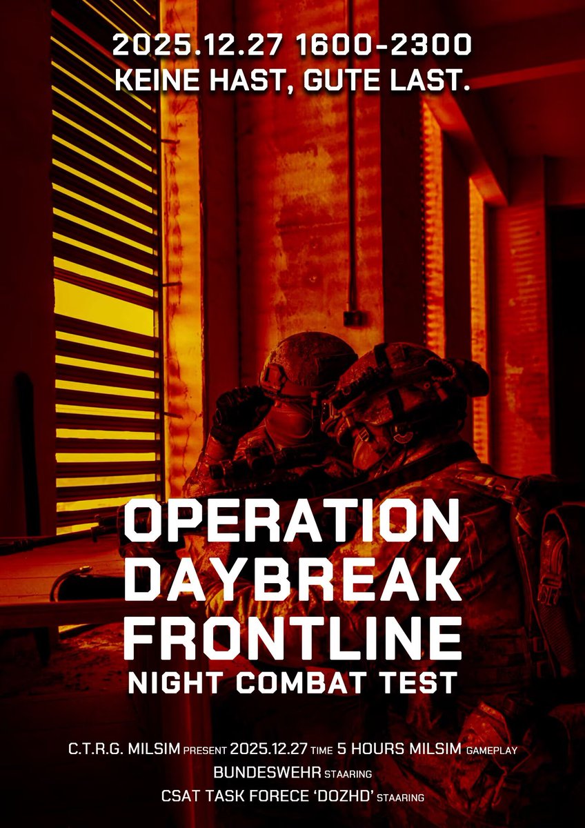 CTRG Milsim_Official tweet media